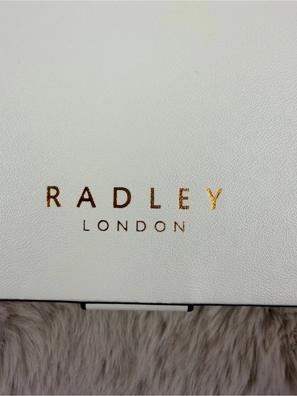 NWT Jewelry Box by Radley London. Gorgeous with Gold Logo.